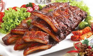 Honey Glazed Pork Ribs
