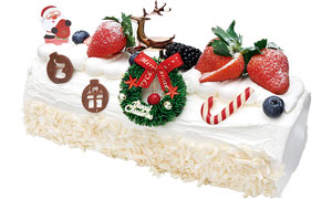 Yamazaki X’mas Fresh Cream Log Cake
